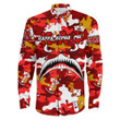 AmericansPower Clothing - Kappa Alpha Psi Full Camo Shark Long Sleeve Button Shirt A7 | AmericansPower