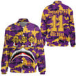 AmericansPower Clothing - Omega Psi Phi Full Camo Shark Thicken Stand-Collar Jacket A7 | AmericansPower