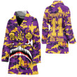 AmericansPower Clothing - Omega Psi Phi Full Camo Shark Bath Robe A7 | AmericansPower