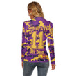 AmericansPower Clothing - Omega Psi Phi Full Camo Shark Women's Stretchable Turtleneck Top A7 | AmericansPower