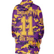 AmericansPower Clothing - Omega Psi Phi Full Camo Shark Oodie Blanket Hoodie A7 | AmericansPower