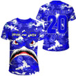 AmericansPower Clothing - Zeta Phi Beta Full Camo Shark T-shirt A7 | AmericansPower
