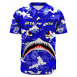 AmericansPower Clothing - Zeta Phi Beta Full Camo Shark Baseball Jerseys A7 | AmericansPower