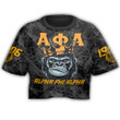 AmericansPower Clothing - Alpha Phi Alpha Ape Croptop T-shirt A7 | AmericansPower