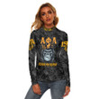 AmericansPower Clothing - Alpha Phi Alpha Ape Women's Stretchable Turtleneck Top A7 | AmericansPower