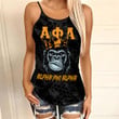 AmericansPower Clothing - (Custom) Alpha Phi Alpha Ape Criss Cross Tanktop A7 | AmericansPower