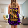 AmericansPower Clothing - (Custom) Omega Psi Phi Dog Strap Summer Dress A7 | AmericansPower