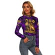 AmericansPower Clothing - Omega Psi Phi Dog Women's Stretchable Turtleneck Top A7 | AmericansPower