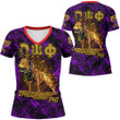 AmericansPower Clothing - Omega Psi Phi Dog V-neck T-shirt A7 | AmericansPower