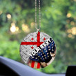 Georgia Acrylic Car Ornament - America is a Part My Soul A7 | AmericansPower