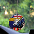 Australia Flag Of The City Of Sydney Acrylic Car Ornament - America is a Part My Soul A7 | AmericansPower