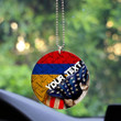 Armenia Acrylic Car Ornament - America is a Part My Soul A7 | AmericansPower