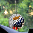 Cyprus Acrylic Car Ornament - America is a Part My Soul A7 | AmericansPower