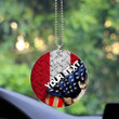 Peru Acrylic Car Ornament - America is a Part My Soul A7 | AmericansPower