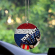 Netherlands Acrylic Car Ornament - America is a Part My Soul A7 | AmericansPower
