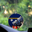 Nauru Acrylic Car Ornament - America is a Part My Soul A7 | AmericansPower