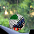 Scotland Kirkcudbrightshire Acrylic Car Ornament - America is a Part My Soul A7 | AmericansPower