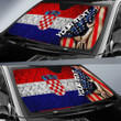Croatia Car Auto Sun Shade - America is a Part My Soul A7