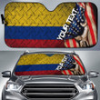 Colombia Car Auto Sun Shade - America is a Part My Soul A7 | AmericansPower