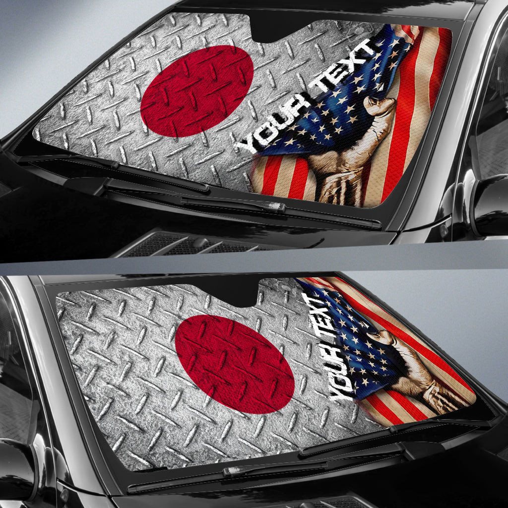 Japan Car Auto Sun Shade - America is a Part My Soul A7