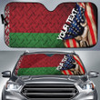 Belarus Car Auto Sun Shade - America is a Part My Soul A7 | AmericansPower
