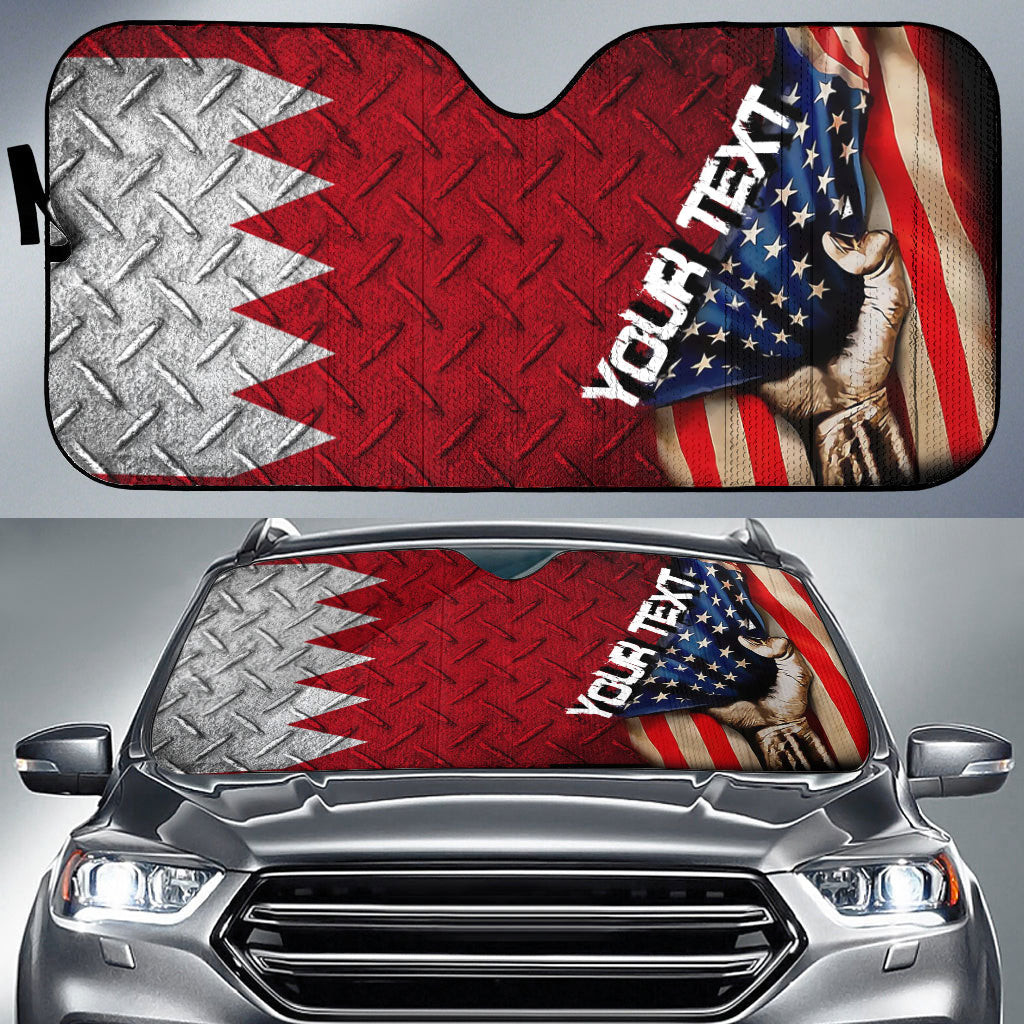 Bahrain Car Auto Sun Shade - America is a Part My Soul A7 | AmericansPower