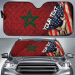 Morocco Car Auto Sun Shade - America is a Part My Soul A7 | AmericansPower