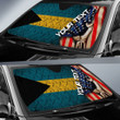 The Bahamas Car Auto Sun Shade - America is a Part My Soul A7