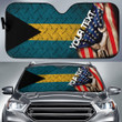 The Bahamas Car Auto Sun Shade - America is a Part My Soul A7 | AmericansPower