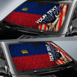 Liechtenstein Car Auto Sun Shade - America is a Part My Soul A7