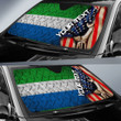 Sierra Leone Car Auto Sun Shade - America is a Part My Soul A7