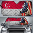 Singapore Car Auto Sun Shade - America is a Part My Soul A7 | AmericansPower