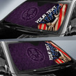 Scottish Purple Thistle Car Auto Sun Shade - America is a Part My Soul A7