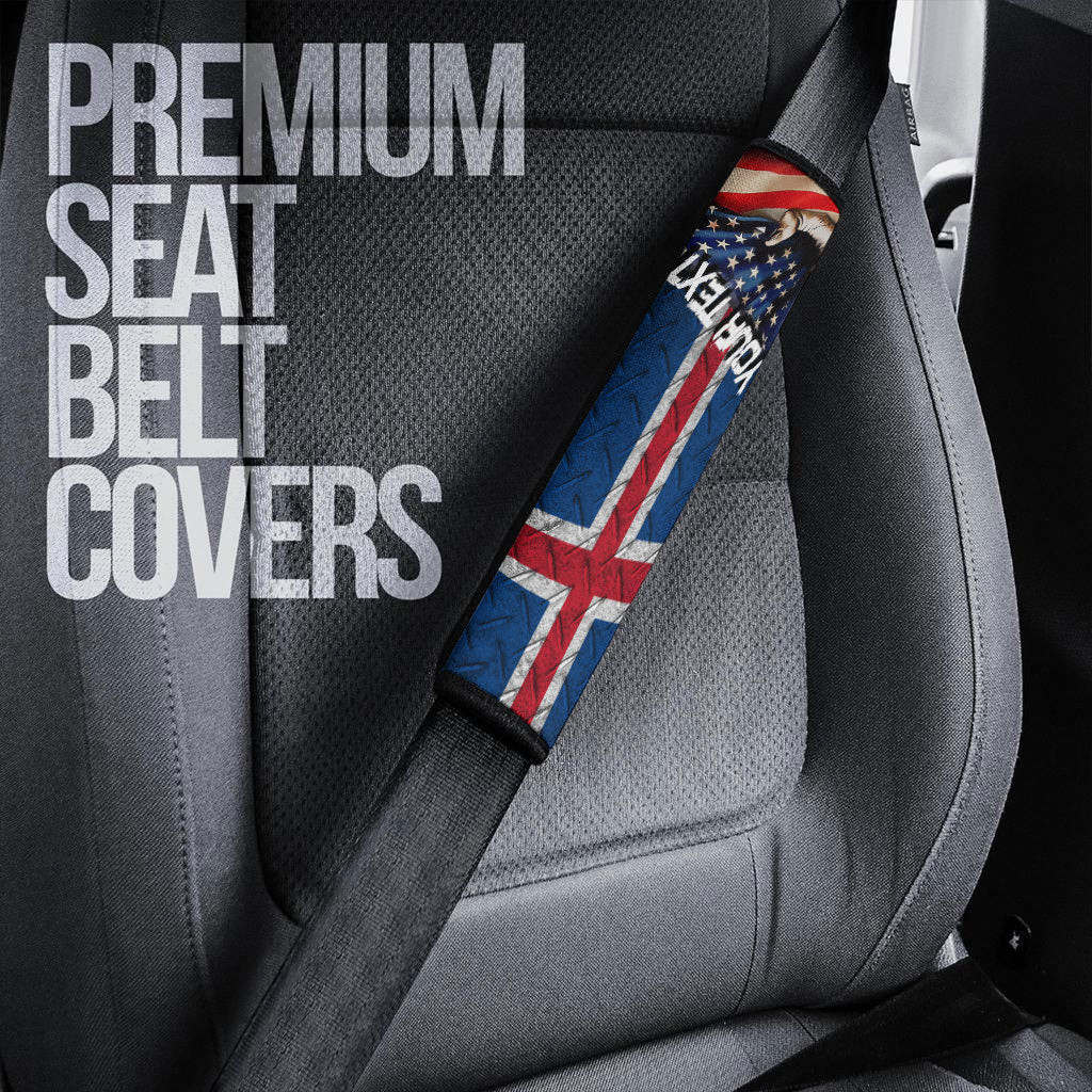 Iceland Car Seat Belt - America is a Part My Soul A7