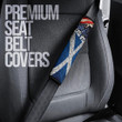 Scotland Flag Grunge Style Car Seat Belt - America is a Part My Soul A7