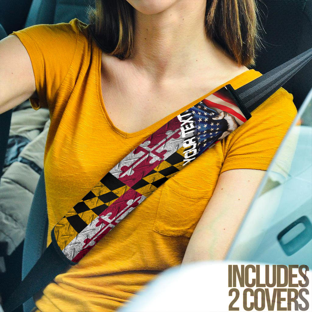 Maryland Car Seat Belt - America is a Part My Soul A7 | AmericansPower