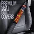 North Macedonia Car Seat Belt - America is a Part My Soul A7