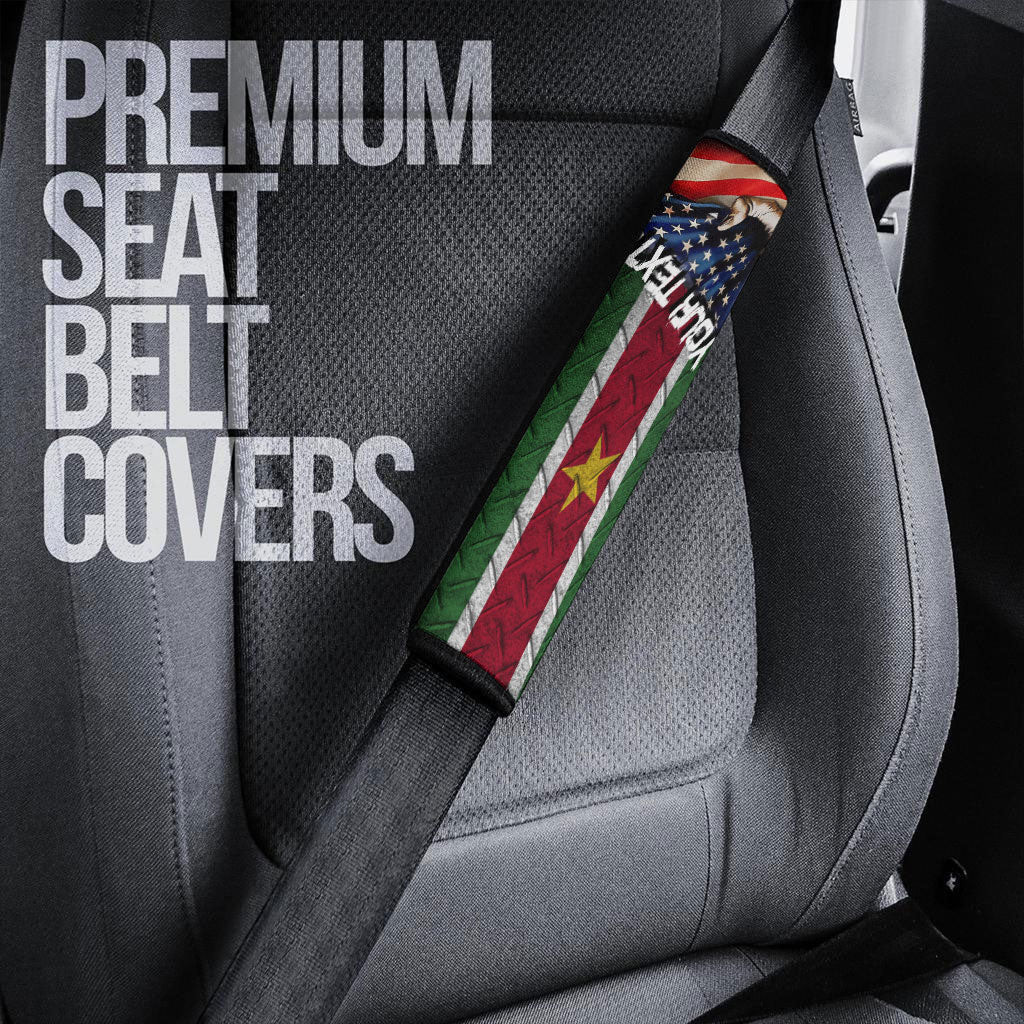 Suriname Car Seat Belt - America is a Part My Soul A7