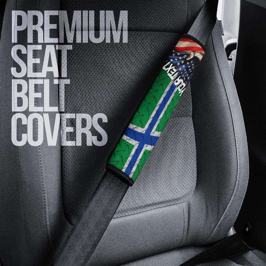 Scotland South Uist Car Seat Belt - America is a Part My Soul A7