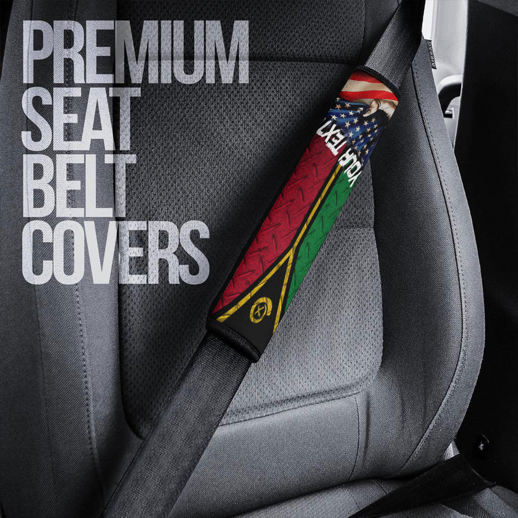 Vanuatu Car Seat Belt - America is a Part My Soul A7