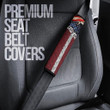 Latvia Car Seat Belt - America is a Part My Soul A7
