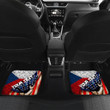 Czech Republic Front and Back Car Mat - America is a Part My Soul A7
