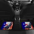 America Flag Of Texas 1839 1933 Front and Back Car Mat - America is a Part My Soul A7