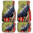 America Flag Of New Jersey 1896 1965 Front and Back Car Mat - America is a Part My Soul A7 | AmericansPower