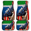 Sierra Leone Front and Back Car Mat - America is a Part My Soul A7 | AmericansPower