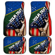 Solomon Islands Front and Back Car Mat - America is a Part My Soul A7 | AmericansPower