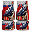 Slovakia Front and Back Car Mat - America is a Part My Soul A7 | AmericansPower