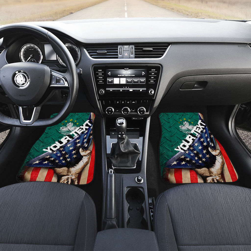 Macau Front and Back Car Mat - America is a Part My Soul A7