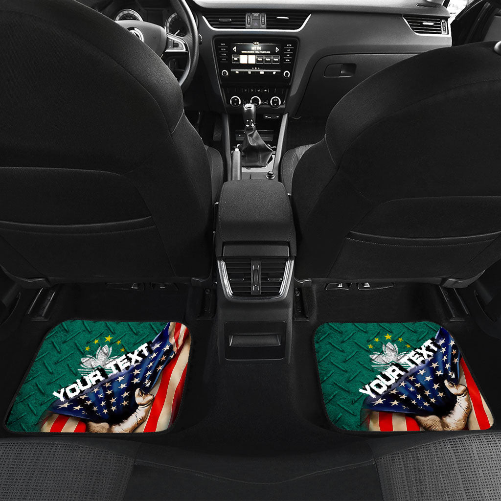 Macau Front and Back Car Mat - America is a Part My Soul A7