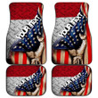 Monaco Front and Back Car Mat - America is a Part My Soul A7 | AmericansPower
